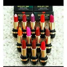 Lipstik Dolby 300 Mix Hasil Matte Waterproof Tahan Air