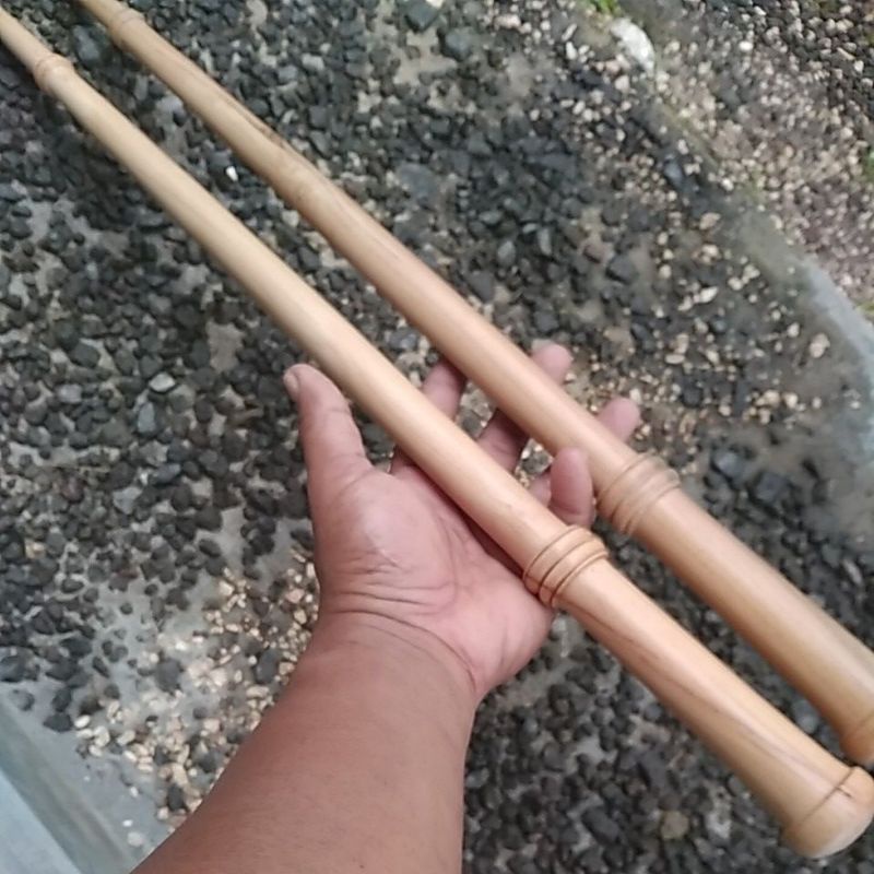 tongkat komando kayu cendana