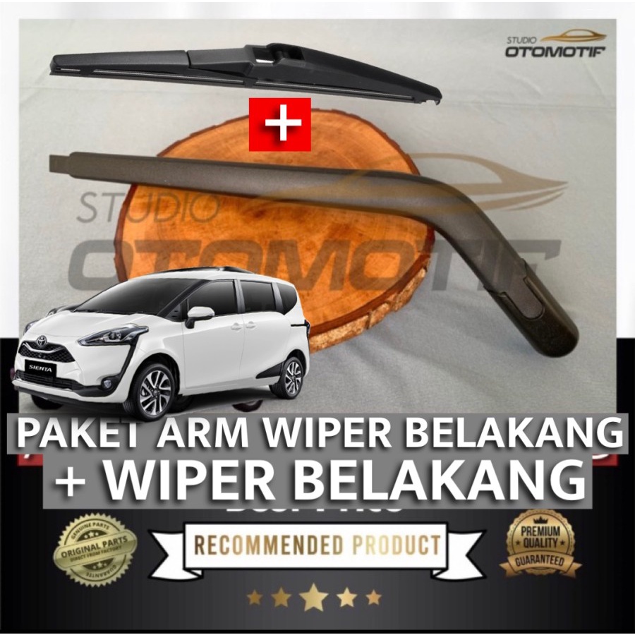PAKET GAGANG WIPER BELAKANG SIENTA PAKET ARM WIPER BELAKANG SIENTA