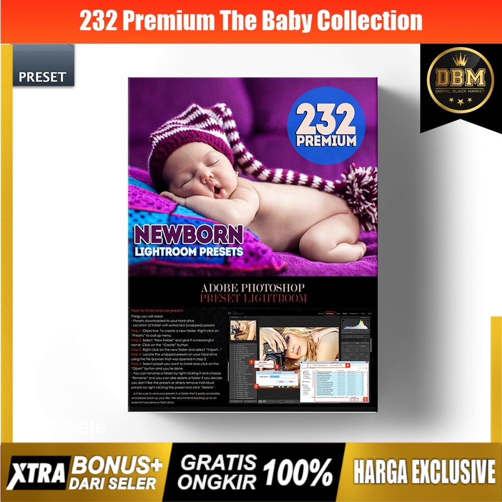 232 Premium The Baby Collection - Lightroom Presets