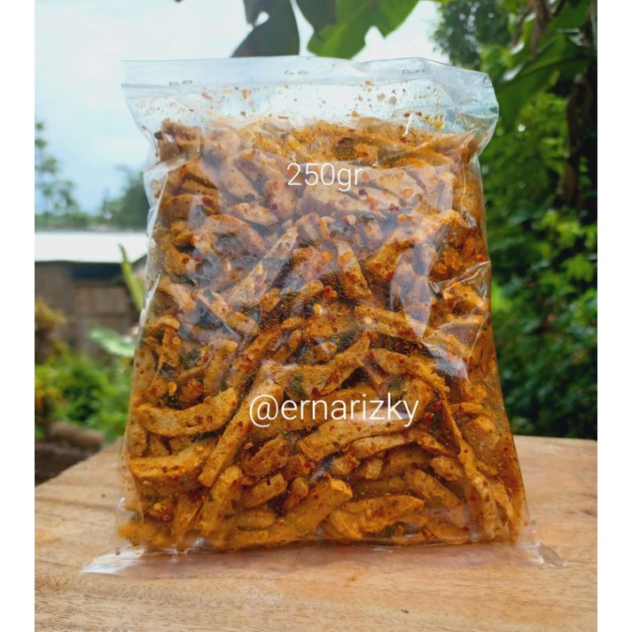 

BASRENG STICK pedas daun jeruk 250gr