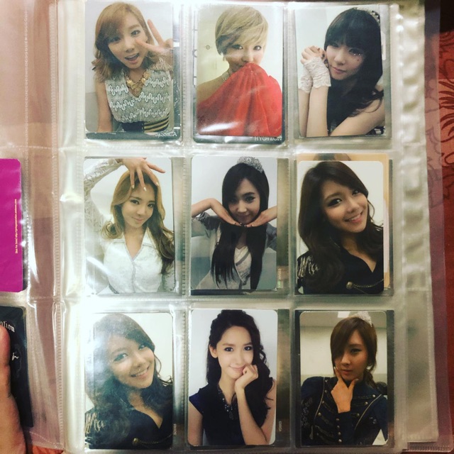 SNSD MR. TAXI THE BOYS PHOTOCARD TAEYEON SUNNY TIFFANY HYOYEON YURI SOOYOUNG YOONA SEOHYUN jessica