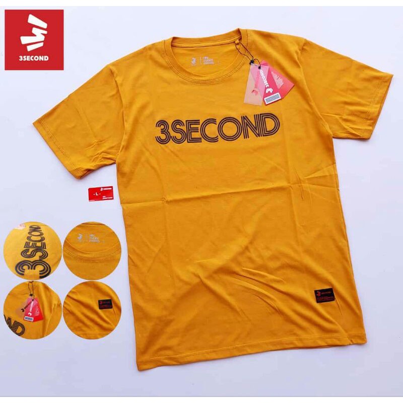 COD  KAOS 3SECOND KAOS DISTRO PRIA BAJU PRIA MURAH