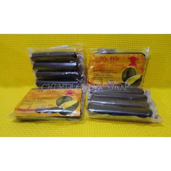 

Dodol Durian Ny. Wie Lampung Kemasan Kecil 120g