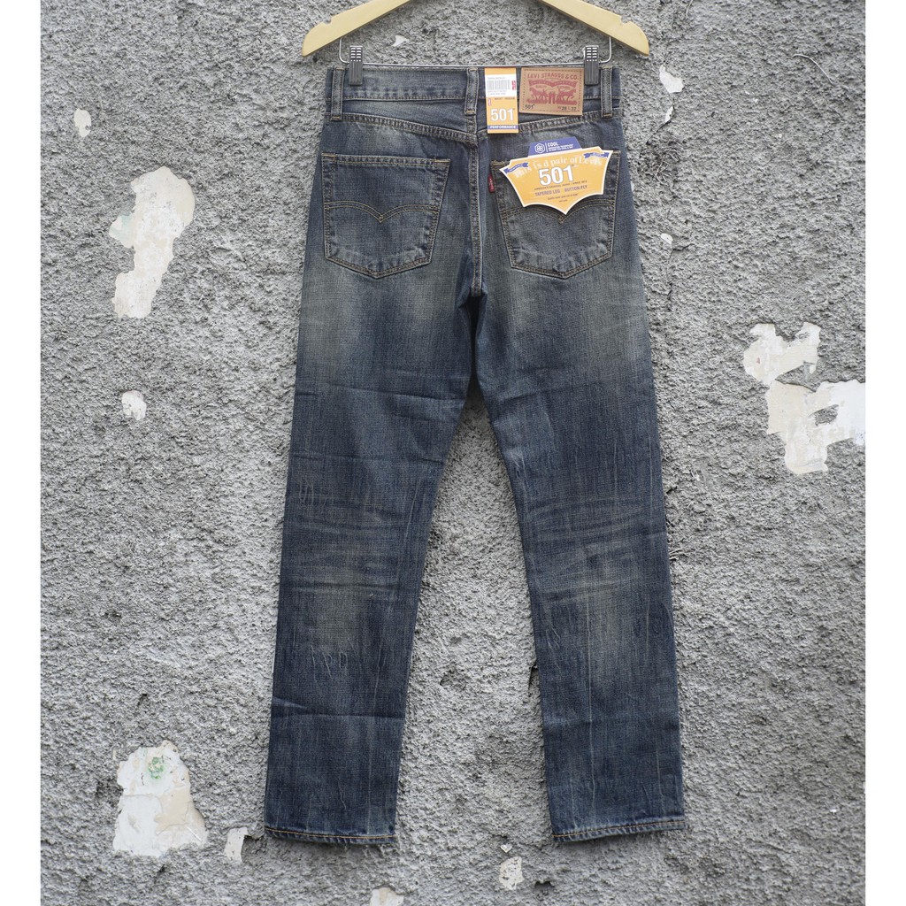 501 Levis - Celana Panjang Pria - Pecah Beling TINT 02