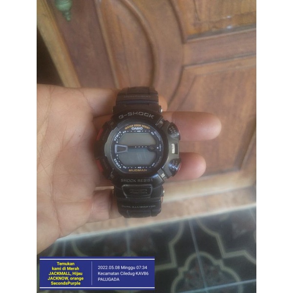 Strap Bazel Set G-Shock Mudman g 9000 original