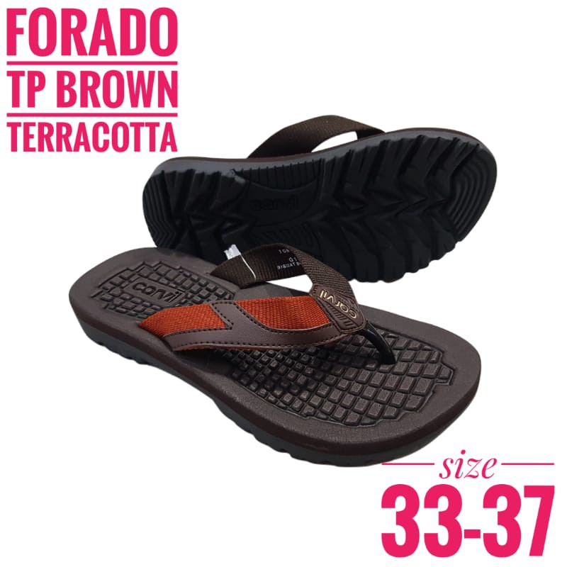 Carvil Forado TP Sandal Jepit Anak Santai Ukuran 33-37