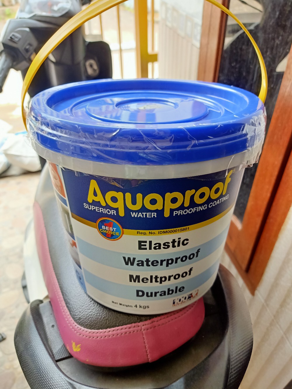 Aquaproof Pelapis Anti Bocor Galon 4kg. Waterproofing High Quality