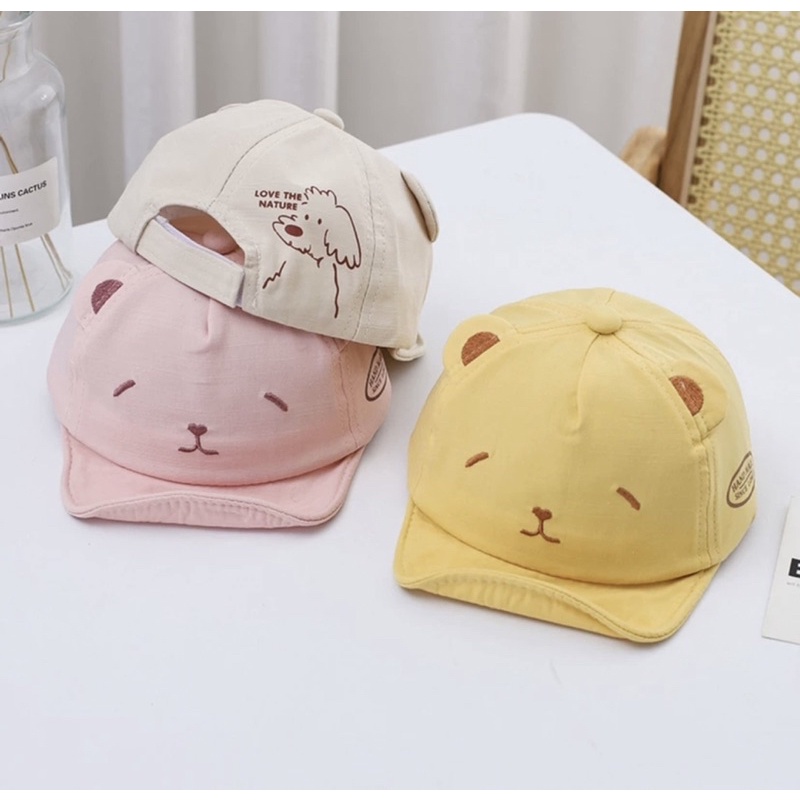 Topi Baseball Anak Bayi Balita Import Model Puppy Love The Nature / Baby Toddler Baseball Hat Cap