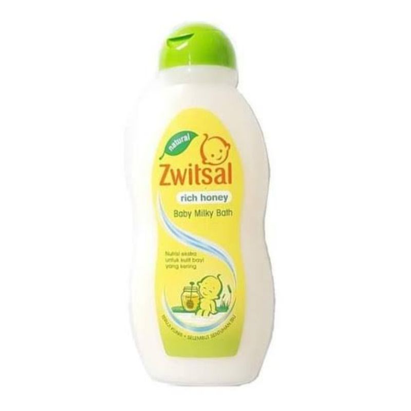 Zwitsal Baby Milk Bath 200 ml / Sabun Mandi Bayi / Sabun Mandi Zwitsal