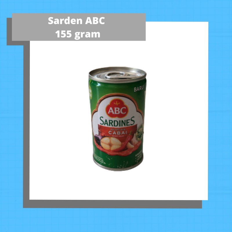 

Ikan Sarden ABC 155 gram