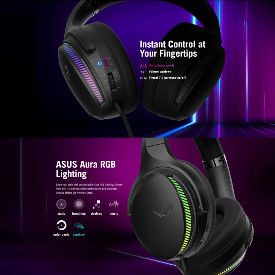 ASUS ROG STRIX FUSION II 300 Aura RGB - Gaming Headset