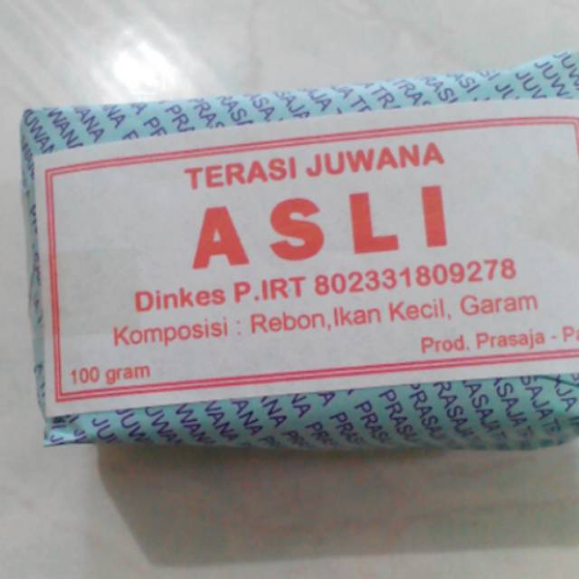 

Terasi asli juwana