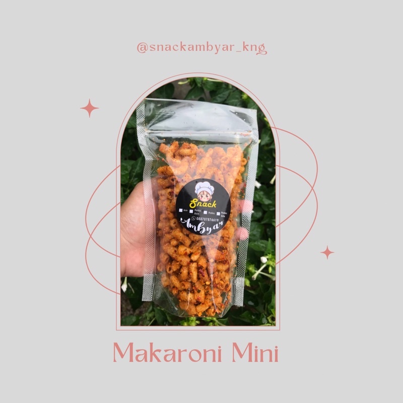 

Makaroni Mini Pedas Daun Jeruk