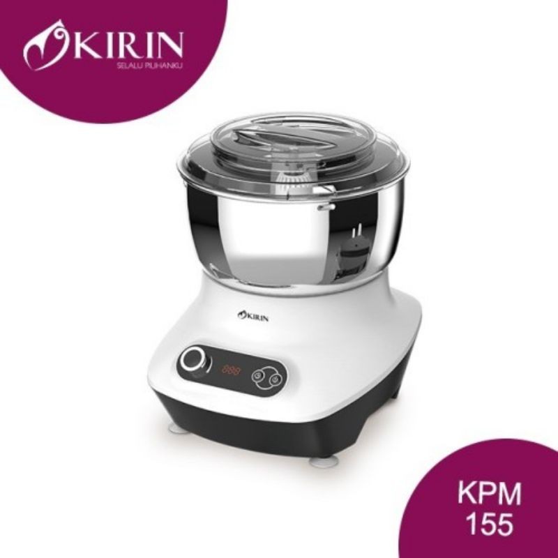 KIRIN PLANETARY MIXER KPM 155 INDUSTRI KAPASITAS BESAR 5,5 L LITER PENGADUK ADONAN KUE ROTI GARANSI