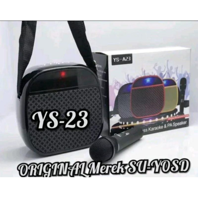 SU-YOSD YS-23 Original speaker Bluetooth mic karaoke