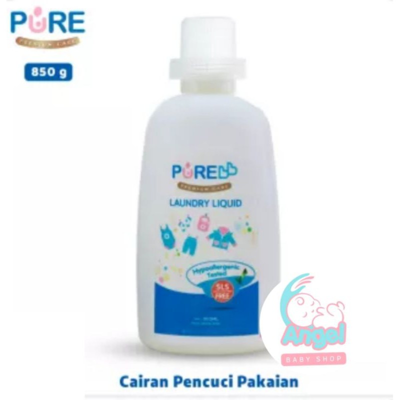 pure bb laundry liguid 850 botol