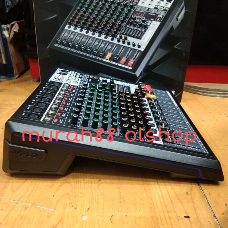 Mixer Audio Ashley MDX8 MDX 8 + Effect Digital Original