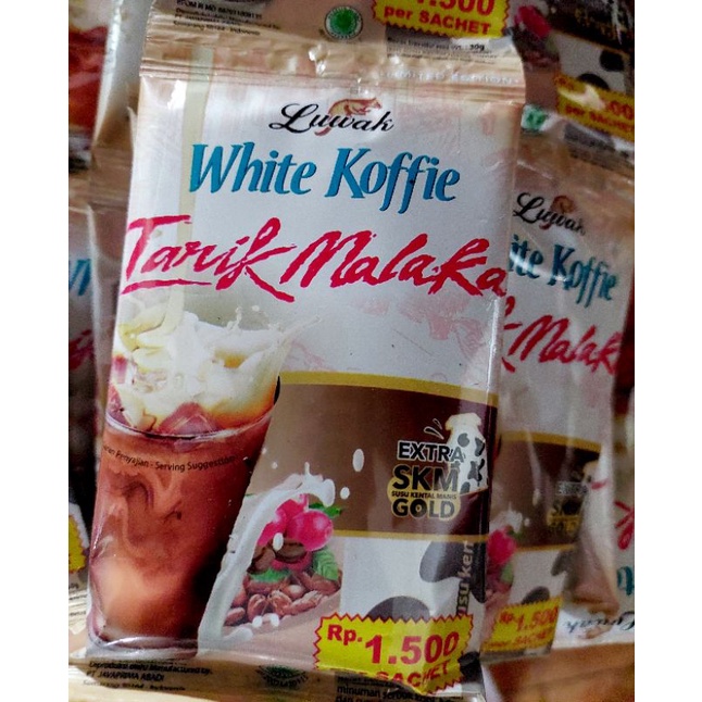 

Luwak White Koffe Tarik Malaka 30gr x 10 pcs