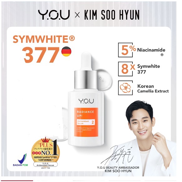 YOU ( Y.O.U ) Radiance Up!  Antioxidant  Serum SymWhite 377+ Korean Camellia Extract