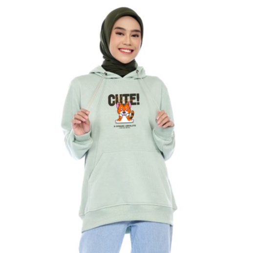 Sweater Hoodie Wanita X Urband Cute ! A274