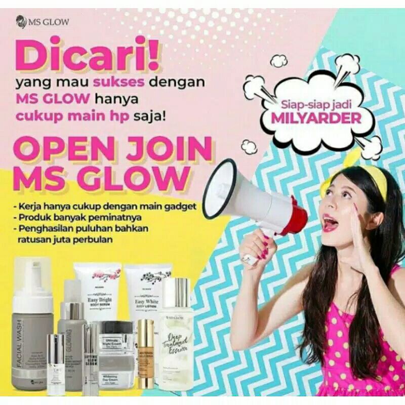 Paket Reseller MS Glow