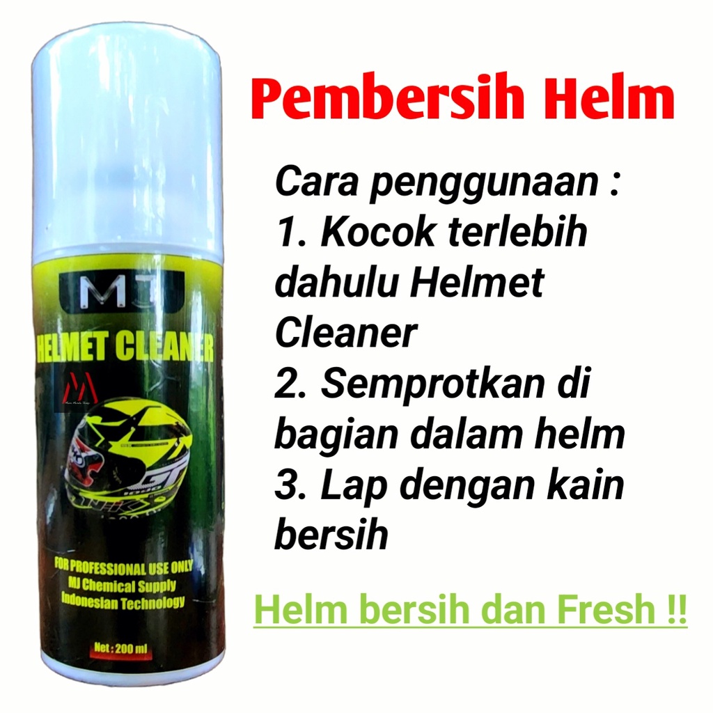 Helmet Cleaner Pembersih Helm / Cuci Helm