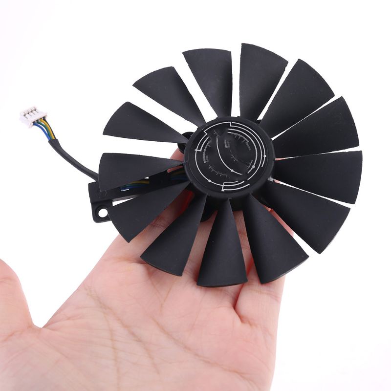 Bt T129215Sm 4Pin 12V 0.3A Cooler Fan Kartu Grafis Pendingin Kipas VGA Untuk STRIX