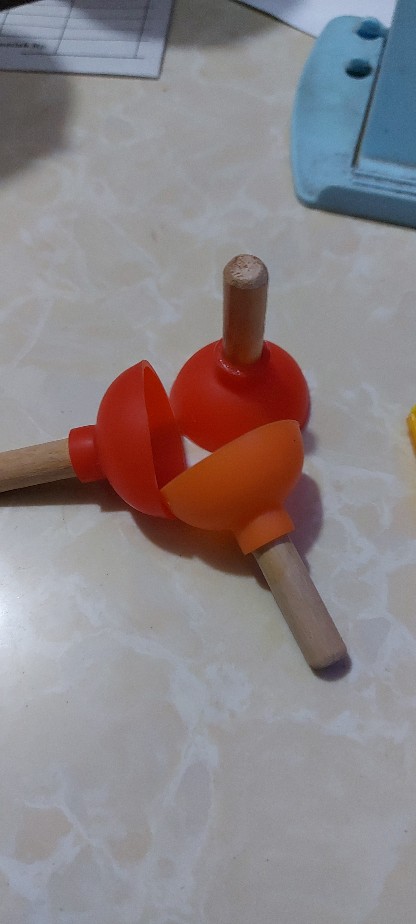 Hhm086 - Stand Handphone Bentuk Pompa Wc Mini Colourful Lucu Unik Murah