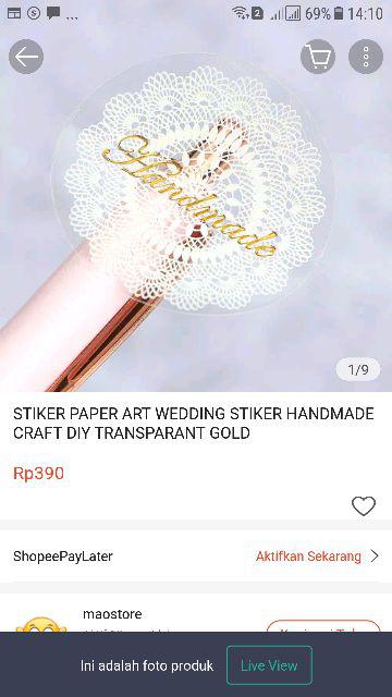 Maostore Piping Bag Buttercream Dekorasi Kue Plastik Segitiga