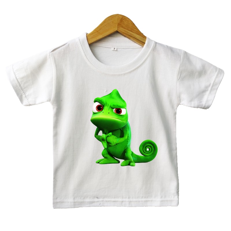 Baju Kaos anak Rapunzel Pascal 3.0