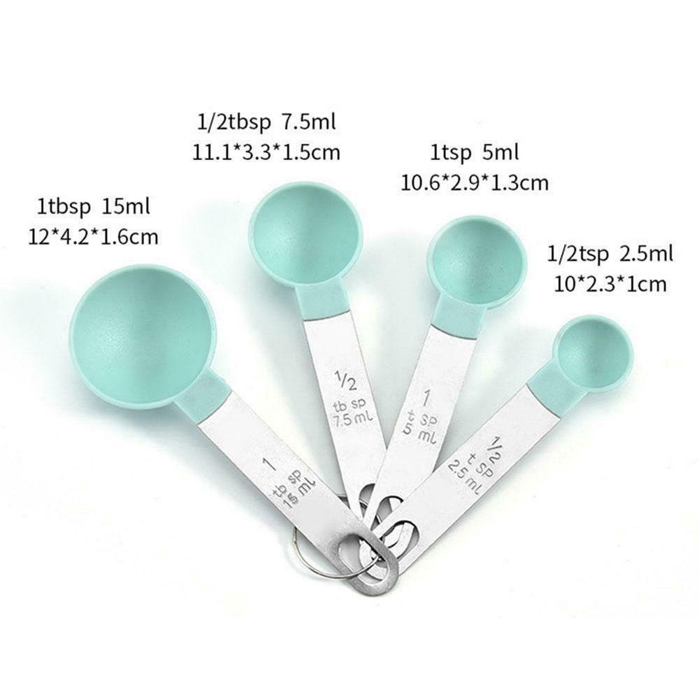 Suyo 4pcs / Set Sendok Takar Tepung Bahan Plastik