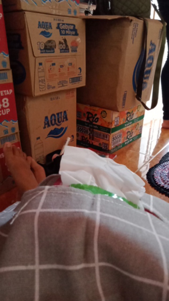 Tempat Tissue Kanvas Kotak Penyimpanan Tissue