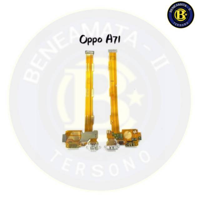 BOARD OPPO A71 FLEKSIBEL CHARGE PLUG IN MIC ORIGINAL FLEXIBLE KONEKTOR CHARGER CAS
