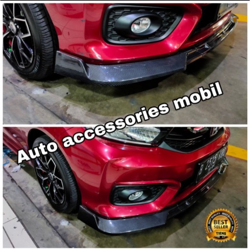 Lips bumper Honda Brio 2016 - 2020 Carbon