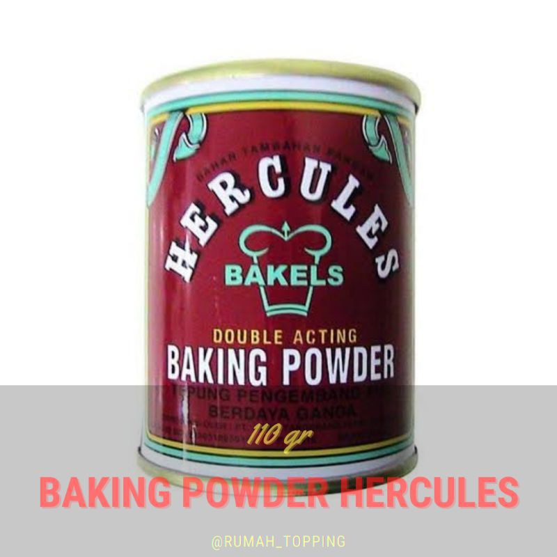 

Promo Terlaris Baking Powder Hercules Double Acting 110gr