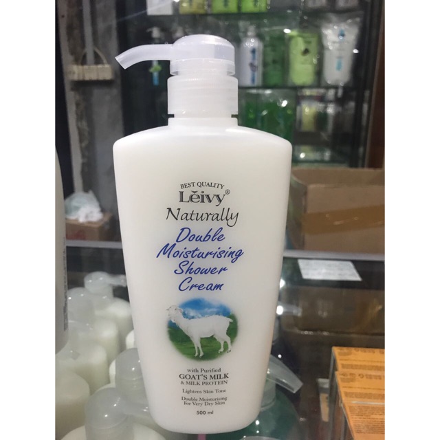 Leivy Shower Cream Pump 500ml