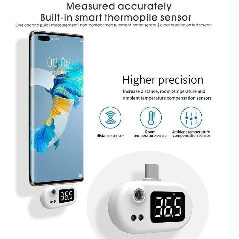 Thermometer mini digital handphone