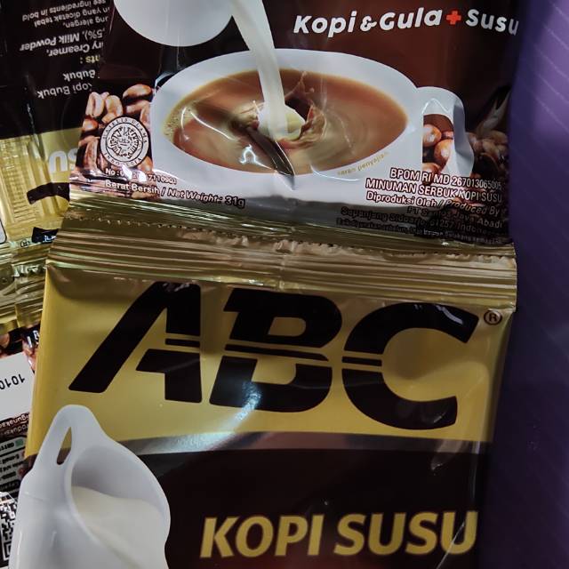 ABC SUSU .SEPACK 10PCS @ ±30 GRAM