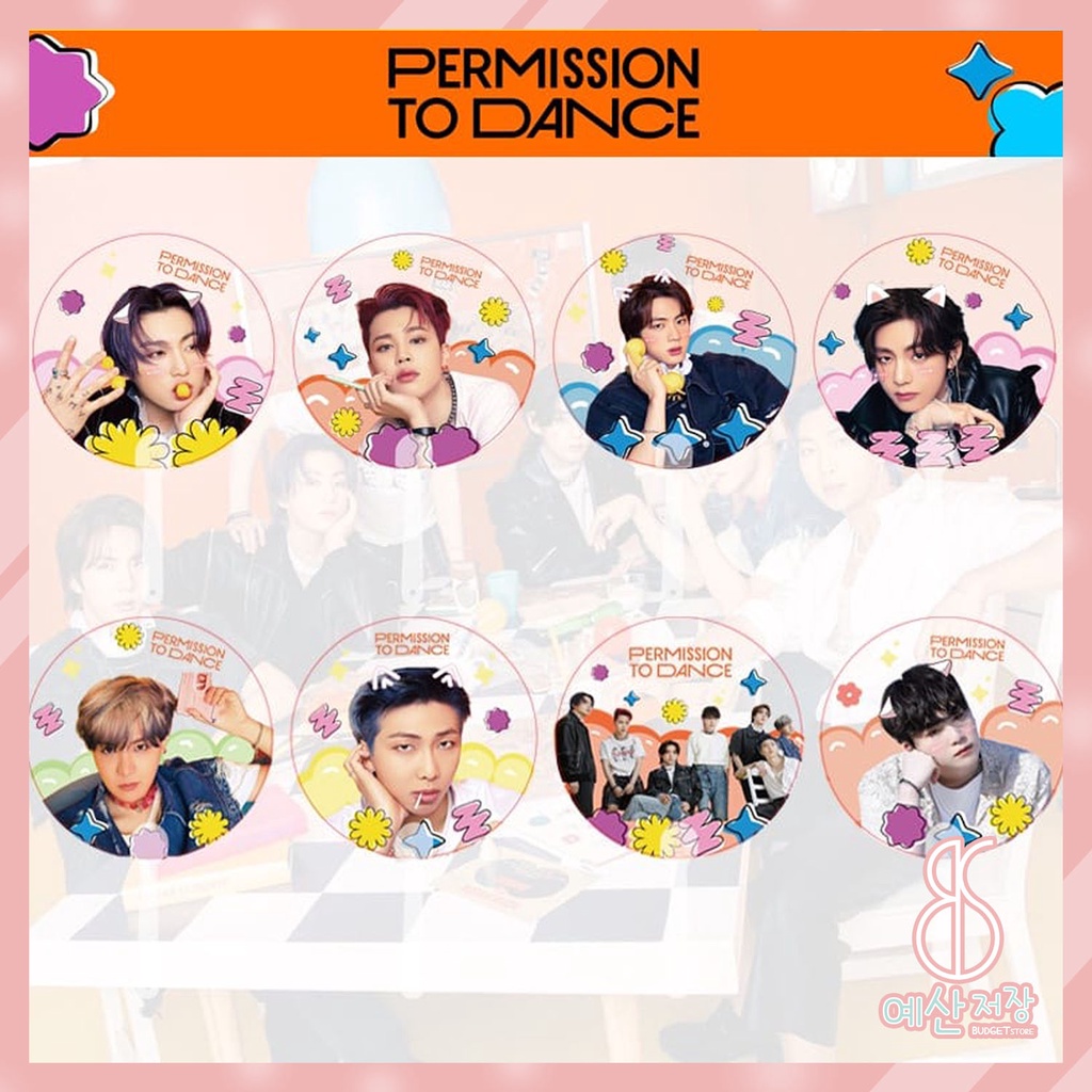 [BS] BISA COD Kipas Tangan BTS Permission To Dance PTD Handfan KPOP - KP937