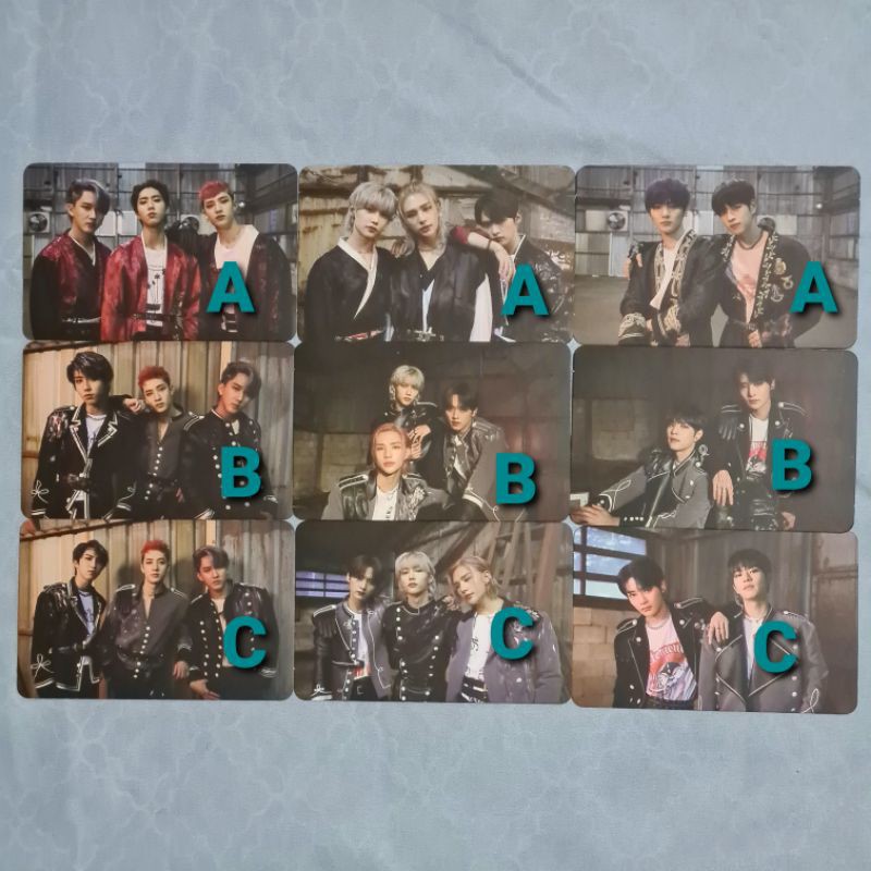 Stray Kids In Life Photo Card PC 3racha Danceracha Vocalracha Unit