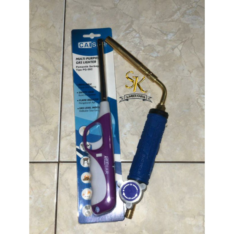 kepala heating torch manual / Blow torch gas lpg /Alat las ringan / kompor bakar