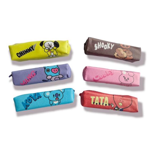 

Terbaik Isi 12 Pcs Tempat Pensil Karakter Bahan Canvas Tepak Pensil Saku