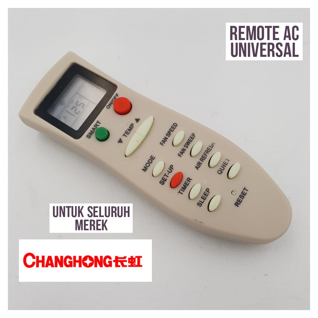 Aksesoris AC Remote AC Changhong Standard Multi Universal/ Remot AC/ Remote Control AC Jarak Jauh