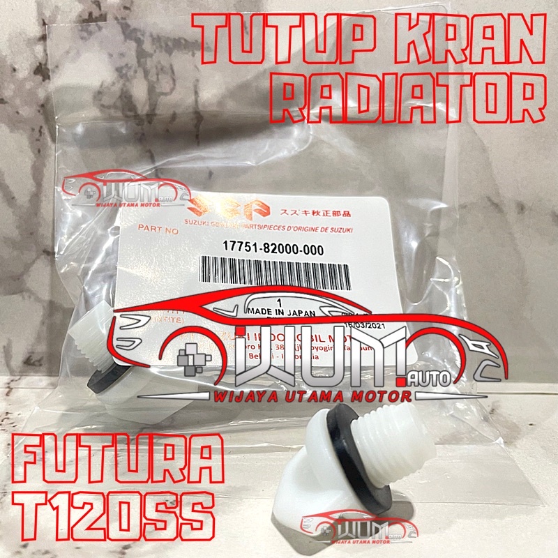 KRAN TUTUP RADIATOR BAWAH FUTURA T120SS