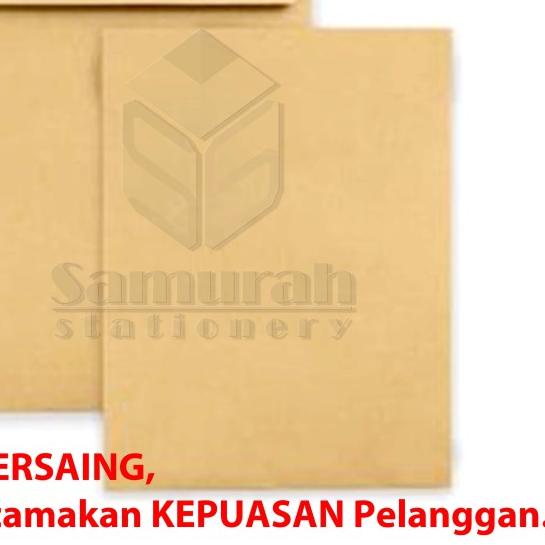 

☈ Amplop Kertas Coklat Neuro Ukuran Folio / F4 Berkas Dokumen 24 x 35 cm ➪