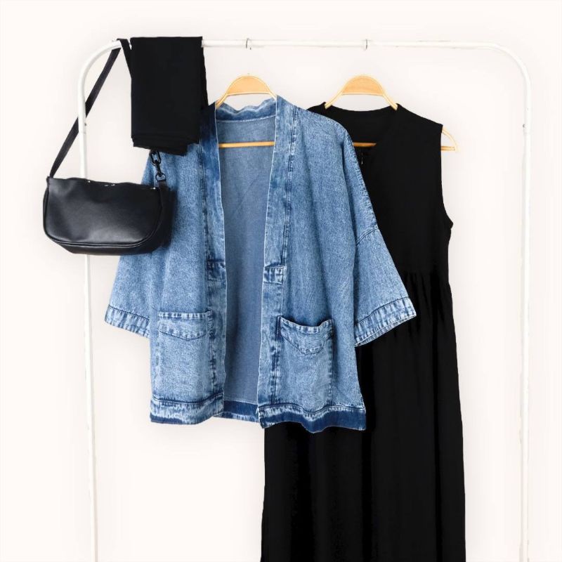 @Xav.Clothier | Mahira Kimono | Kimono Denim