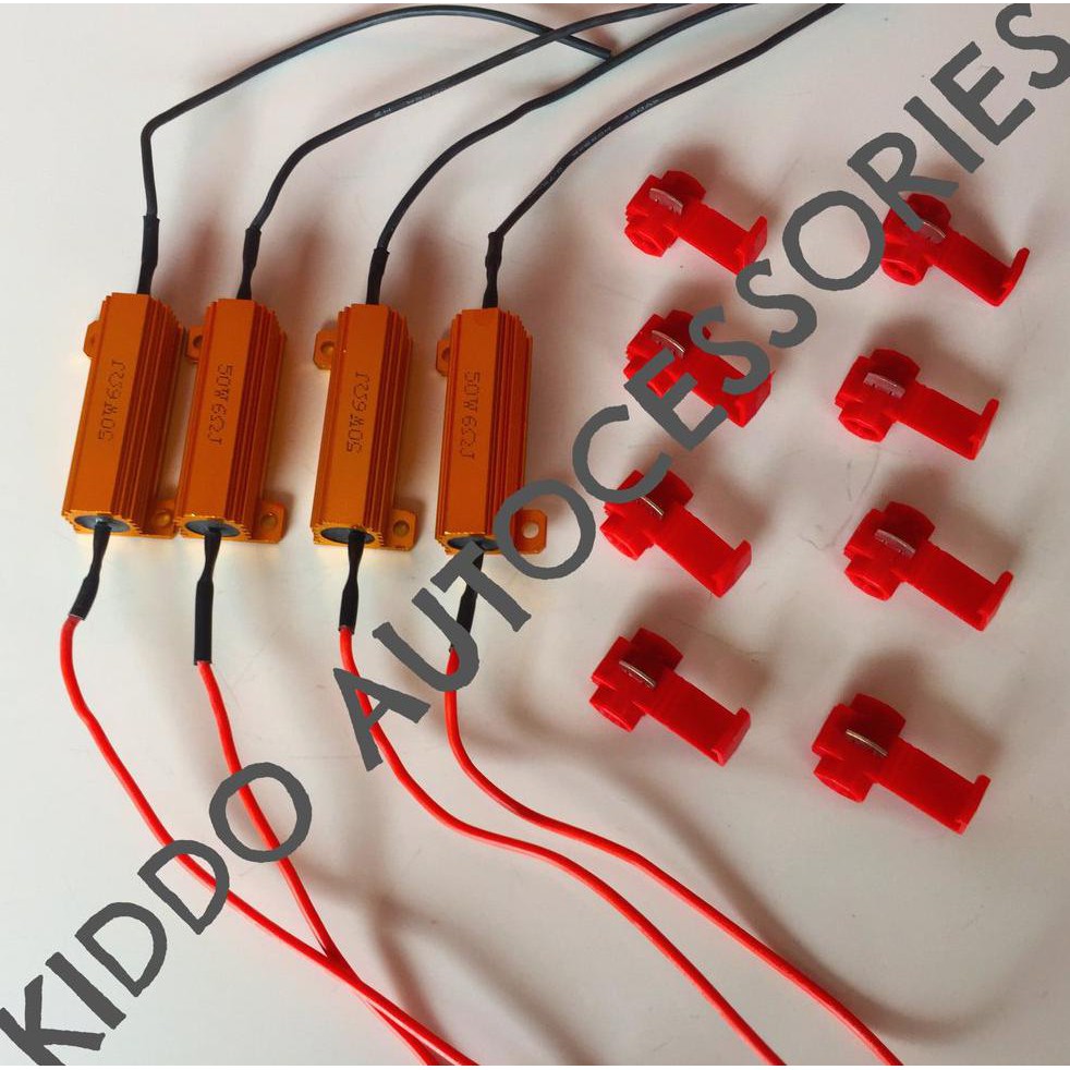 TERLARIS  Resistor Flasher Lampu LED Sein Mobil Kedip Cepat Jadi Normal TERBARU