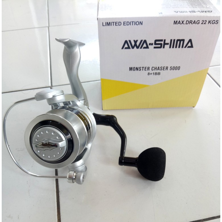 Reel Awashima Monster Chaser 5000 Power Handle