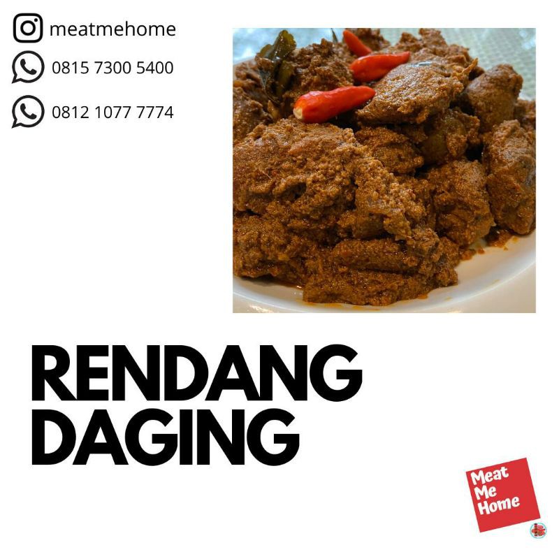 

Rendang Daging Mini Pack